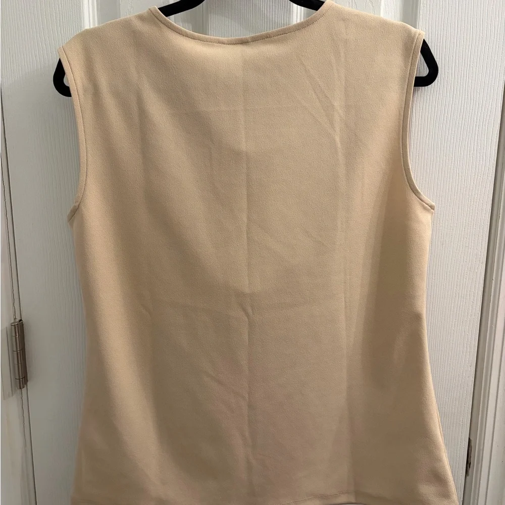 Ann Taylor Draped Neck Sleeveless Top - Picture 6 of 6